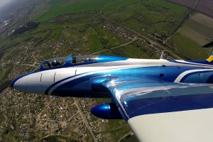 Л-29 снова в небе. Аэроклуб начал подготовку к Фестивалю авиации